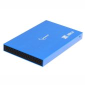 Фото Внешний корпус для HDD/SSD Gembird EE2 2.5" синий, EE2-U3S-56