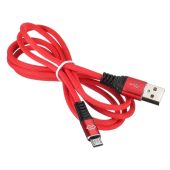 Фото USB кабель Digma microUSB (M) -> USB Type A (M) 1,2 м, MICROUSB-1.2M-BRAIDED-R