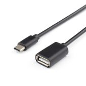 Фото USB кабель ATCOM USB Type C (M) -> USB Type A (F) 0,1 м, AT4716