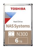 Фото Диск HDD Toshiba N300 SATA 3.5" 6 ТБ, HDWG460UZSVA
