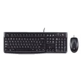 Комплект Клавиатура/мышь Logitech MK120 Проводной чёрный, 920-002561