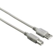 Фото USB кабель Hama Entry Line USB Type B (M) -> USB Type A (M) 0.5A 5 м, 00200902