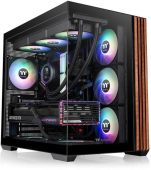 Корпус Thermaltake View 380 WS Midi Tower Без БП чёрный, CA-1Z2-00M1WN-WS