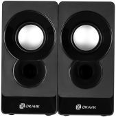 Компьютерные колонки OKLICK OK-165 2.0, цвет - чёрный, 397355