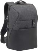 Рюкзак Riva 8861 15.6" чёрный полиуретан/полиэстер, 8861 BLACK