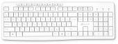 Клавиатура мембранная OKLICK K225W Беспроводная белый, 1875235