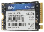 Диск SSD Netac NV30ES M.2 2242 512 ГБ PCIe NVMe PCIe 3.0 x4, NT01NV30ES-512-E4X