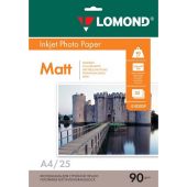 Упаковка бумаги LOMOND InkJet Photo Paper A4 25л 90г/м&sup2;, 0102029