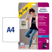 Термотрансферная бумага AVERY ZWECKFORM MD1003 A4 4л, MD1003
