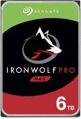 Диск HDD Seagate Ironwolf Pro SATA 3.5" 6 ТБ, ST6000NT001