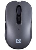 Мышь DEFENDER GASSA MM-105 Беспроводная серый, 52104