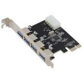 Интерфейсная плата Orient VA-3U4PEV2 PCIe, VA-3U4PEV2