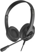 Наушники A4Tech Fstyler FH100U чёрный, FH100U (STONE BLACK)