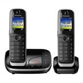 DECT-телефон Panasonic KX-TGJ322 Автоответчик чёрный, KX-TGJ322RUB