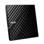 Оптический привод Asus SDRW-08D2S-U LITE DVD-RW внешний чёрный, 90-DQ0435-UA221KZ