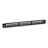 Патч-панель Cabeus 24-ports UTP Пустые шторки 1U, PLB-24