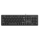 Клавиатура мембранная A4Tech KK-3 Проводная чёрный, KK-3 USB (BLACK)