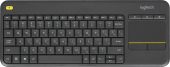 Клавиатура мембранная Logitech K400 Plus Беспроводная чёрный, 920-007173