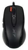 Мышь A4Tech XL-750BK Проводная чёрный, XL-750BK USB