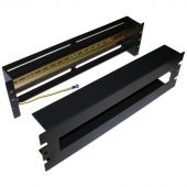 DIN-рейка LANMASTER TWT, цвет Чёрный, TWT-CB-DINRL/3U