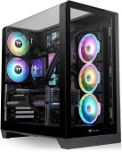 Корпус Thermaltake View 390 TG Midi Tower Без БП чёрный, CA-11F-00M1WN-01