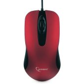 Мышь Gembird MOP-400-R Проводная красный, MOP-400-R