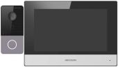 Видеодомофон и вызывная панель HIKVISION KIS603-P(C) 7" 1024x600 (WSVGA), 2Мп, DS-KIS603-P(C)