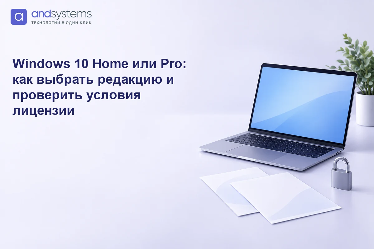 Windows 10 Home или Pro: как выбрать редакцию и проверить условия лицензии