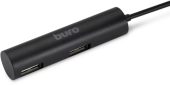 USB-хаб BURO BU-HUB4-0.5R-U2.0, BU-HUB4-0.5R-U2.0