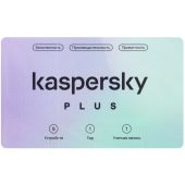 Фото Подписка Kaspersky Plus + Who Calls Russian Edition Рус. 5 Card 12 мес., KL1050ROEFS