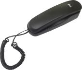 Проводной телефон Ritmix RT-002 чёрный, 80002229