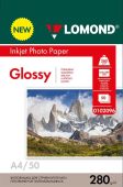 Упаковка бумаги LOMOND A4 50л 280г/м², 0102096