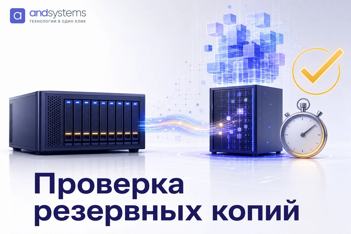 Тестовое восстановление резервной копии &mdash; проверка восстановимости и замер времени