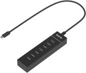 USB-хаб BURO BPH-C-P107, BU-USBC-HUB-7U2