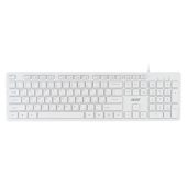 Клавиатура мембранная Acer OKW123 Проводная белый, ZL.KBDEE.00D