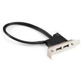 Планка портов Exegate BrctUSB2-2A-LP Low Profile bracket, EX298293RUS