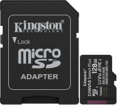 Карта памяти Kingston Canvas Select Plus microSDXC UHS-I Class 1 C10 128GB, SDCS3/128GB
