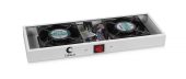 Вентиляторный модуль Cabeus SH-05F 2 вент. цвет серый, TRAY-FAN2