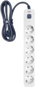 Сетевой фильтр Powercom SP-06W белый, SP-06W 5,0М