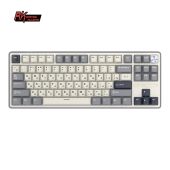 Клавиатура механическая Royal Kludge RK R87 Pro Проводная бело-серый, 6977576550434