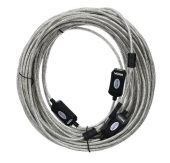 USB удлинитель vcom VUS7049 USB Type A (M) -> USB Type A (F) 25 м, VUS7049-25M