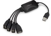 USB-хаб BURO BU-HUB4-0.3-U2.0-Splitter, BU-HUB4-0.3-U2.0-SPLITTER