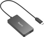 USB-хаб BURO BPH-C-1730, BU-USBC-HUB-4U21