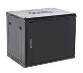 Настенный шкаф REXANT 04-0966 9U чёрный, 04-0966-122