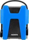 Внешний диск HDD ADATA DashDrive Durable 2 ТБ 2.5" USB Type A синий, AHD680-2TU31-CBL