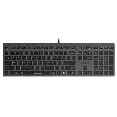 Клавиатура мембранная A4Tech Fstyler FX60H Проводная серый, FX60H GREY/WHITE
