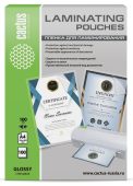 Пленка для ламинирования CACTUS глянцевая A4, CS-LPGA4100100