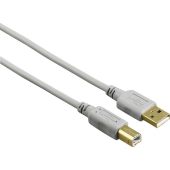 Фото USB кабель Hama Entry Line USB Type B (M) -> USB Type A (M) 0.5A 1,5 м, 00200903