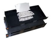 Полка LANMASTER FOBM цвет - чёрный, LAN-FOBM-RM-3P