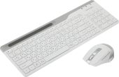 Комплект клавиатура/мышь A4Tech  Беспроводной белый, FB2535C ICY WHITE